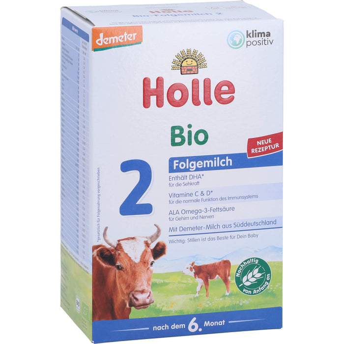 Holle Bio-Säuglings-Folgemilch 2, 600 g PUL