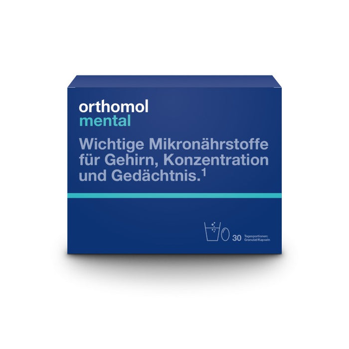 orthomol mental Granulat/Kapseln, 30 St. Portionen