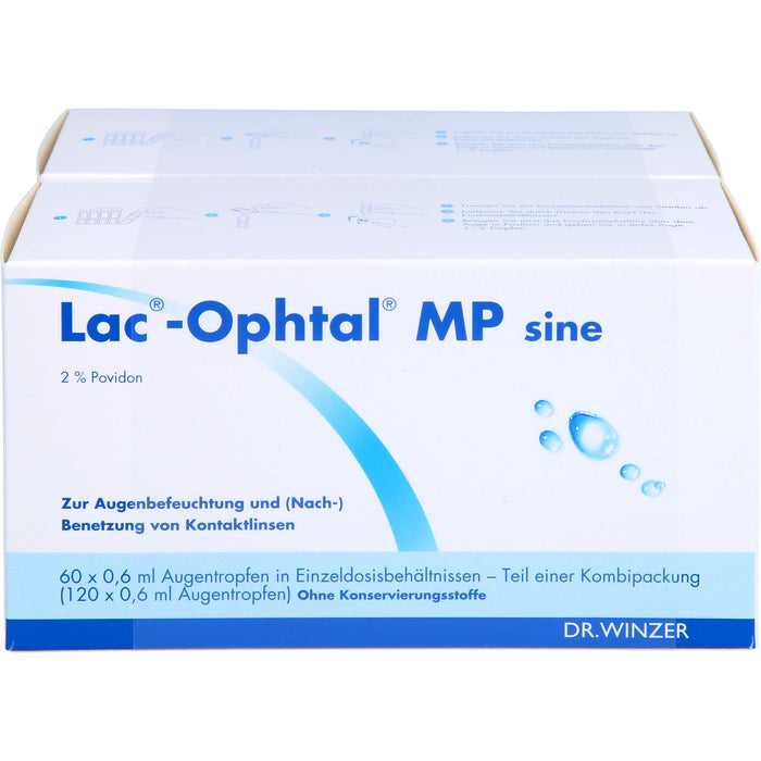 Lac-Ophtal MP sine Lösung, 120 St. Einzeldosispipetten