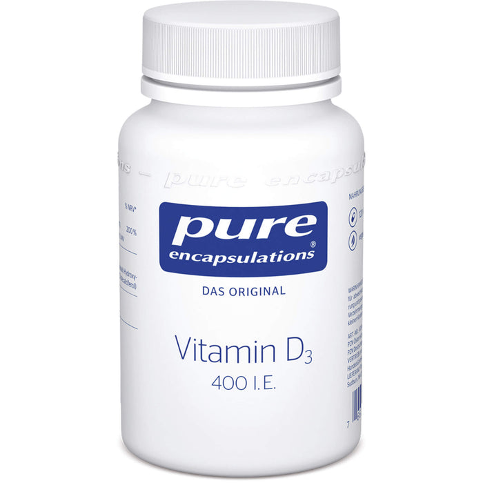 PURE ENCAPSULATIONS Vitamin D3 400 I.E., 120 St KAP
