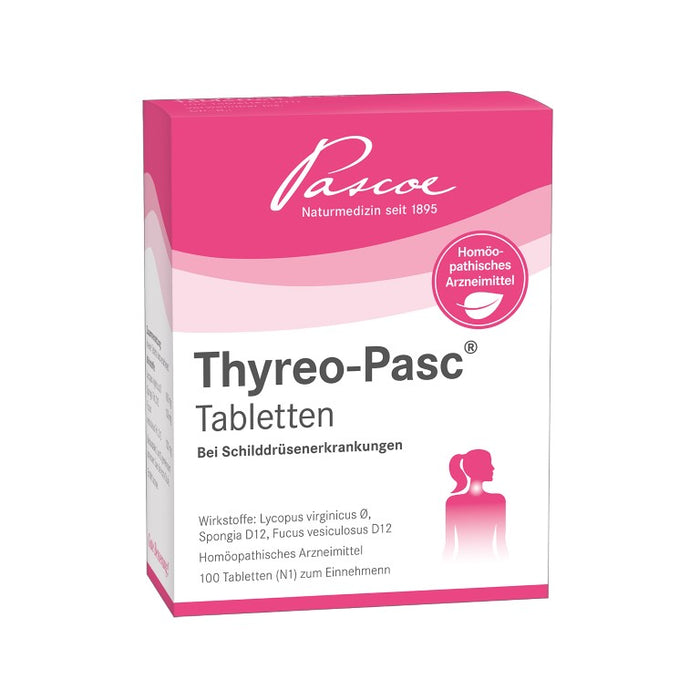 Thyreo-Pasc Tabletten bei Schilddrüsenerkrankungen, 100 St. Tabletten