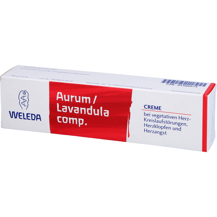 WELEDA Aurum / Lavandula comp. Creme, 70 g Creme