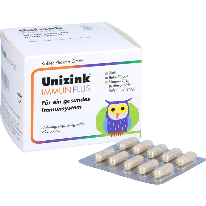 Unizink Immun Plus Kapseln, 90 St. Kapseln