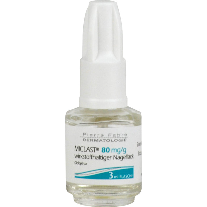 MICLAST 80 mg/g wirkstoffhaltiger Nagellack Reimport EurimPharm, 3 ml Lösung