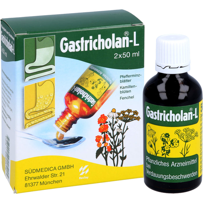 Gastricholan-L Mischung bei Verdauungsbeschwerden, 100 ml Lösung
