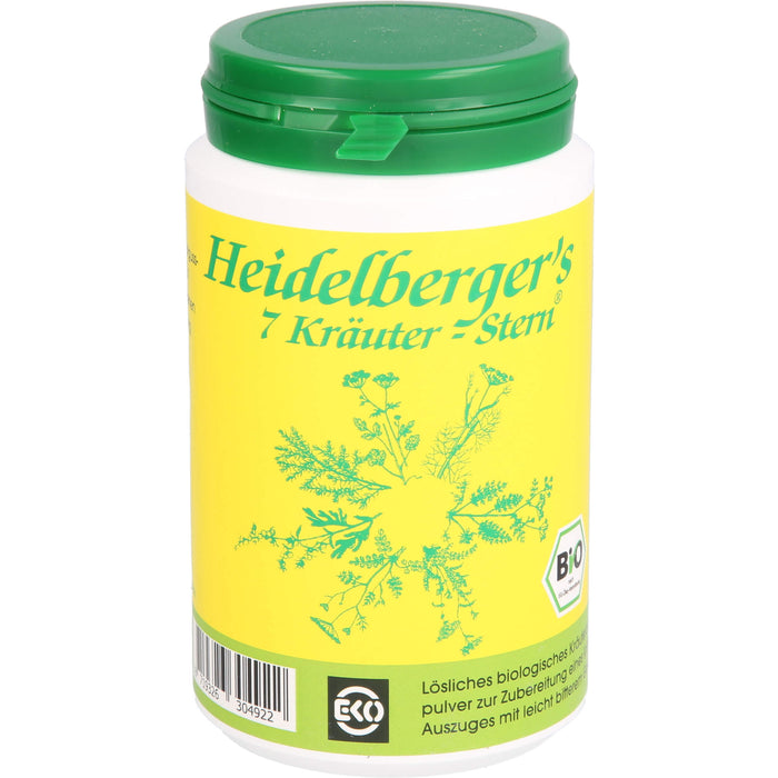 Heidelberger's 7 Kräuter-Stern Bio Tee, 100 g Tee