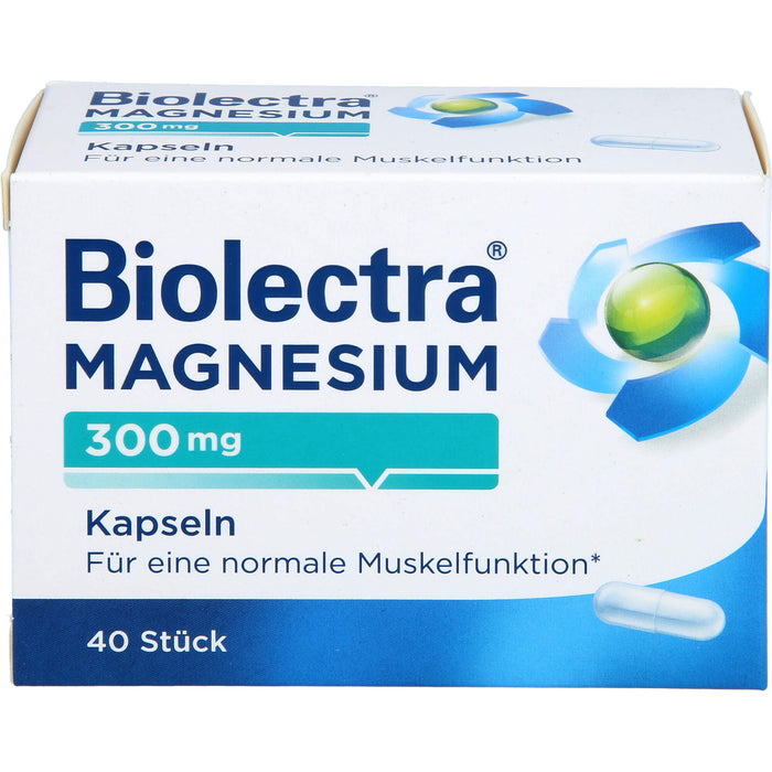 Biolectra Magnesium 300 mg Kapseln, 40 St. Kapseln