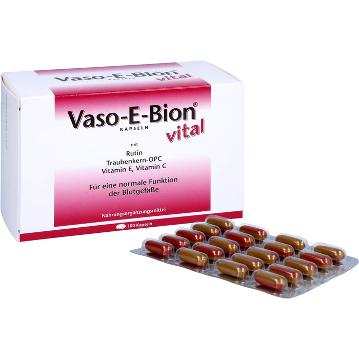 Vaso-E-Bion vital Kapseln, 100 St. Kapseln
