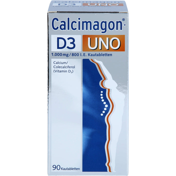 Calcimagon D3 Uno Kautabletten, 90 St. Tabletten