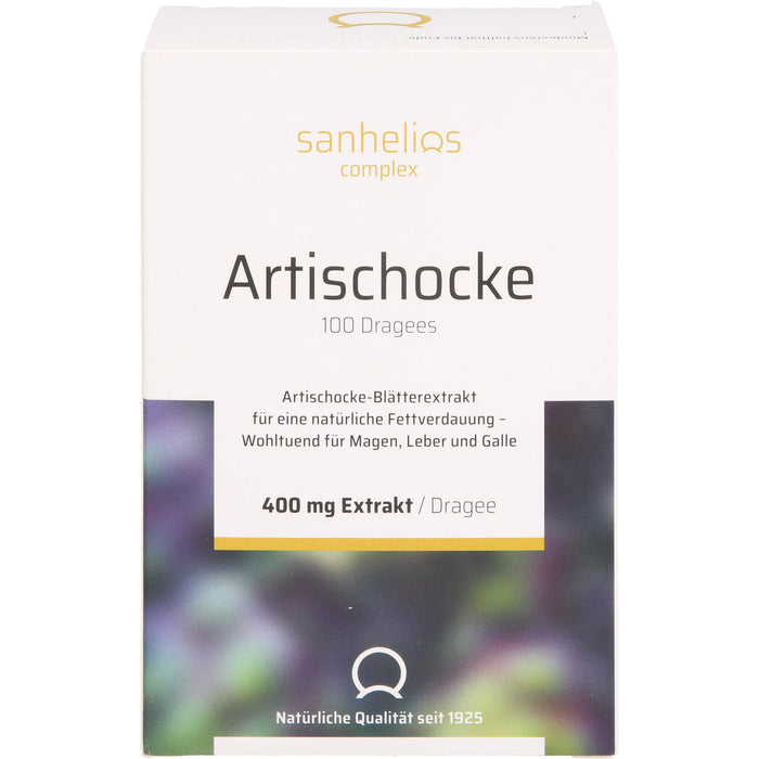Sanhelios Artischocke Dragees, 100 St. Tabletten