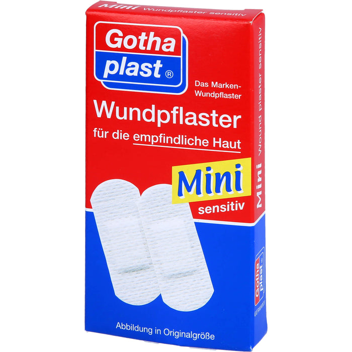 Gothaplast Wundpflaster MINI sensitiv 4x1,7cm, 20 St. Pflaster