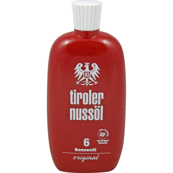 Tiroler Nussöl original Sonnenöl Wasserfest LSF 6, 150 ml Öl