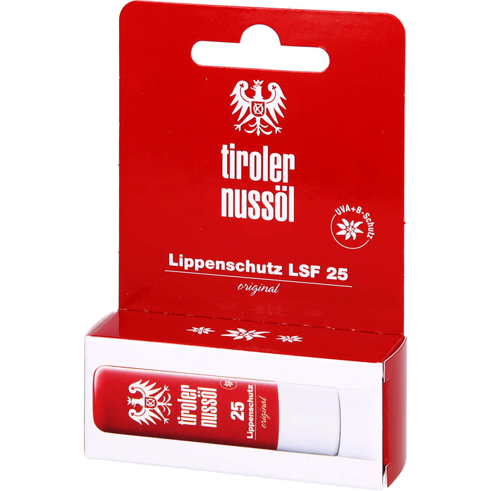 DERMAPHARM Tiroler Nussöl original Lippenschutz LSF25, 1 St. Stift