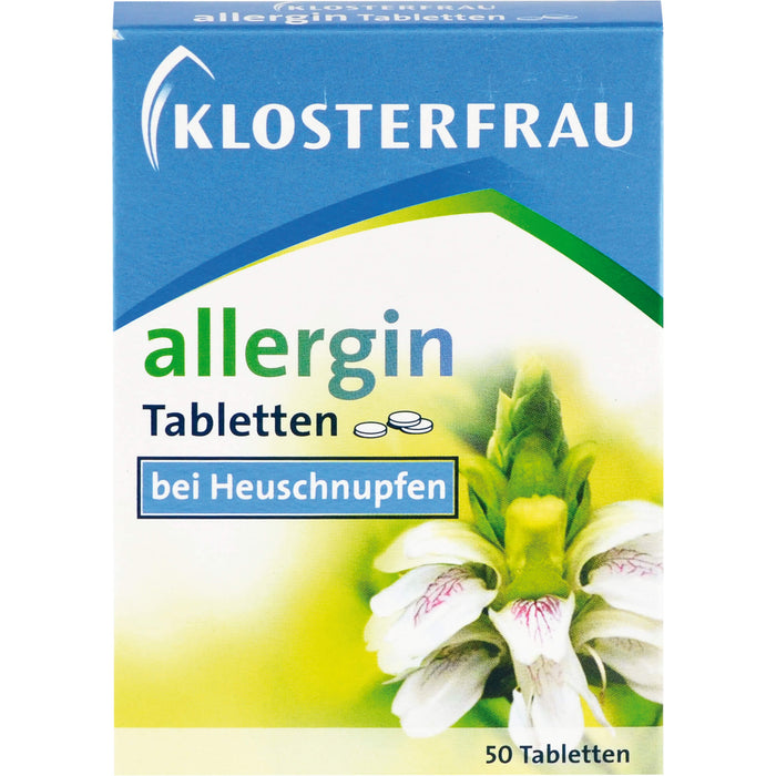 KLOSTERFRAU allergin Tabletten bei Heuschnupfen, 50 St. Tabletten