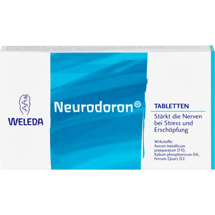 WELEDA Neurodoron Tabletten bei Stress und Erschöpfung, 80 St. Tabletten