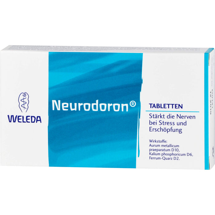 WELEDA Neurodoron Tabletten bei Stress und Erschöpfung, 80 St. Tabletten