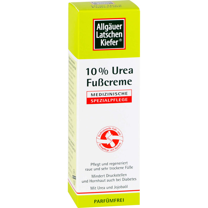 Allgäuer Latschenkiefer 10 % Urea Fußcreme, 100 ml Creme