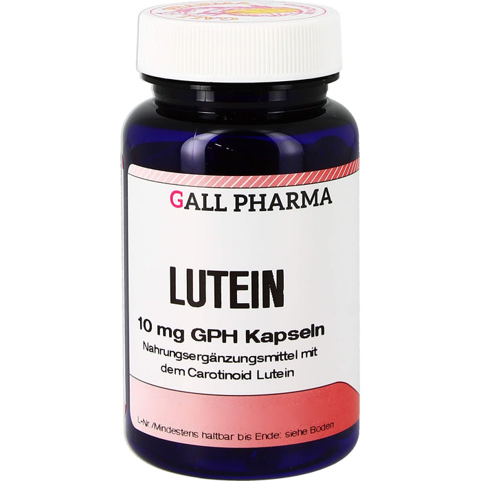GALL PHARMA Lutein 10 mg GPH Kapseln, 30 St. Kapseln