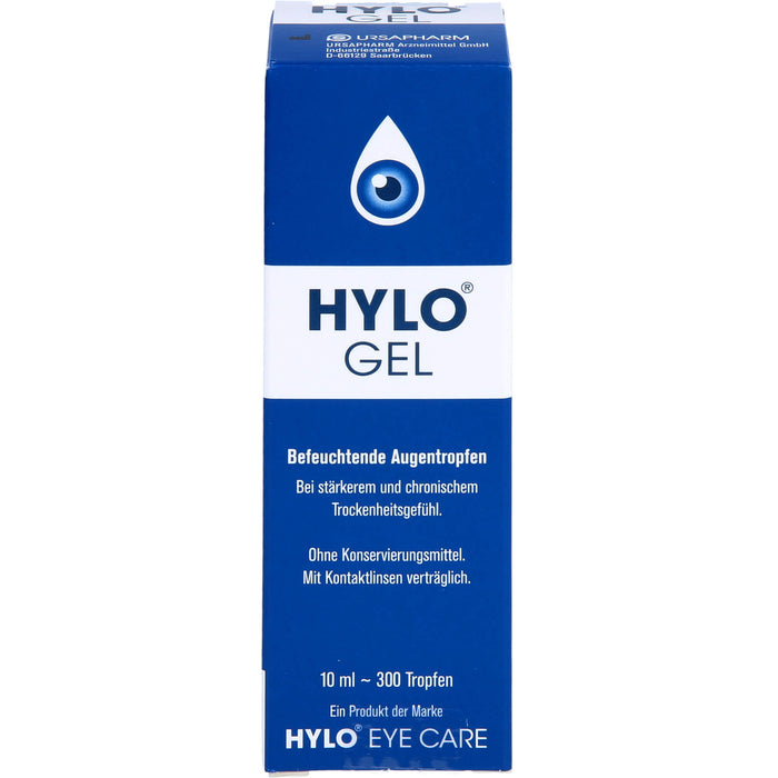 HYLO GEL befeuchtende Augentropfen, 10 ml Lösung
