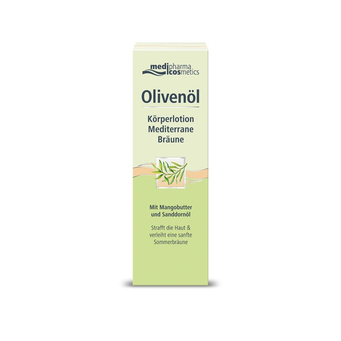 medipharma cosmetics Olivenöl Körperlotion Mediterrane Bräune, 200 ml Lotion