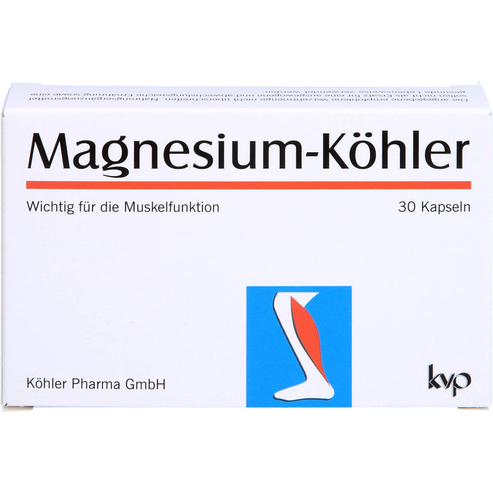 Magnesium-Köhler Kapseln, 30 St. Kapseln