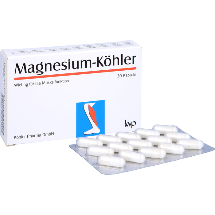Magnesium-Köhler Kapseln, 30 St. Kapseln