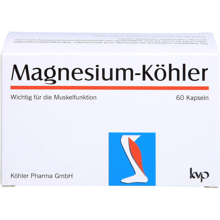 Magnesium-Köhler Kapseln, 60 St. Kapseln