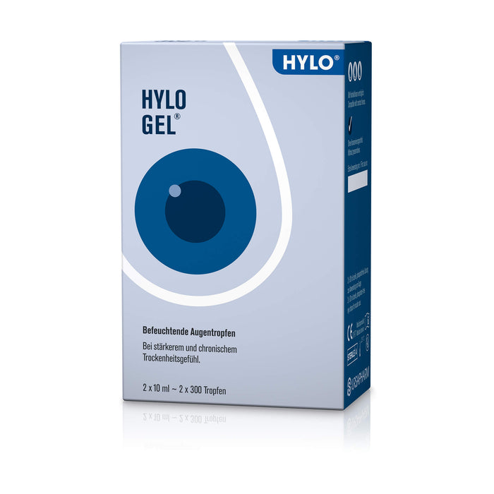 HYLO GEL befeuchtende Augentropfen, 20 ml Lösung