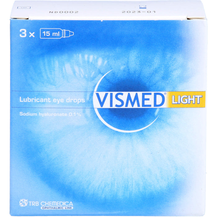 VISMED light benetzende Augentropfen, 45 ml Lösung