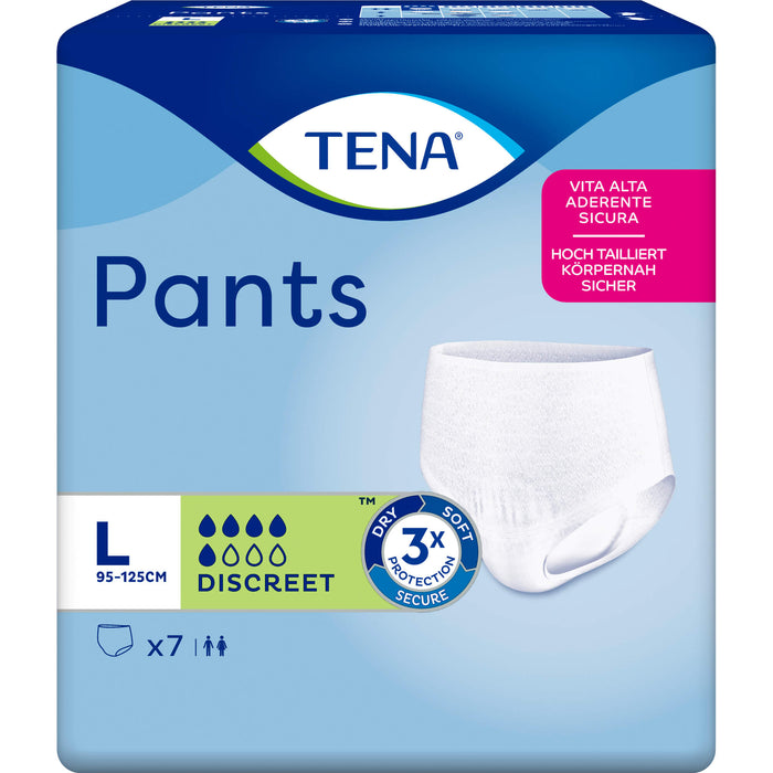 TENA Pants Discreet L, 4X7 St