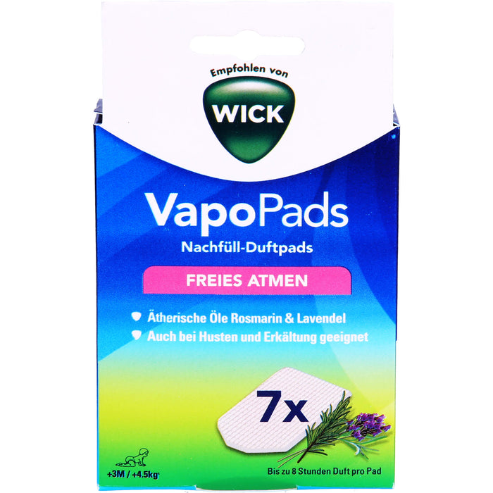 WICK VapoPads Baby Nachfüll-Duftpads Angenehmer Duft und ruhiger Schlaf, 1 St. Packung