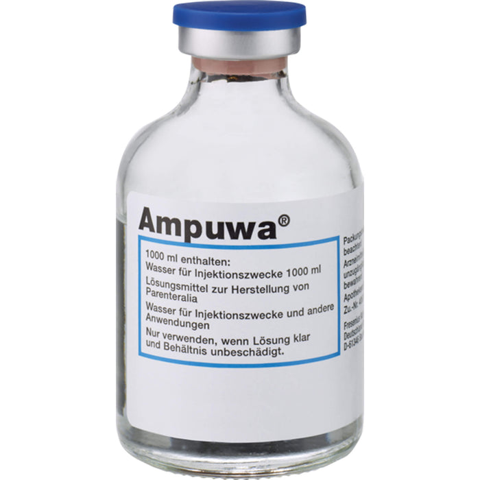 Ampuwa, Lösungsmittel zur Herstellung von Parenteralia Glasinjektionsflasche, 100 ml (50 ml Inhalt), 20X50 ml IIL