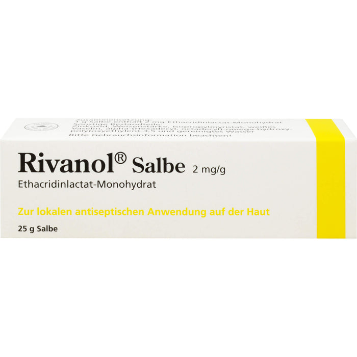 Rivanol Salbe 2 mg/g zur Keimminderung auf der Haut, 25 g Salbe