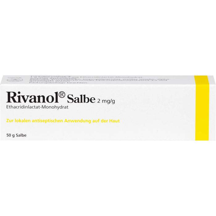 Rivanol Salbe Antiseptikum, 50 g Salbe