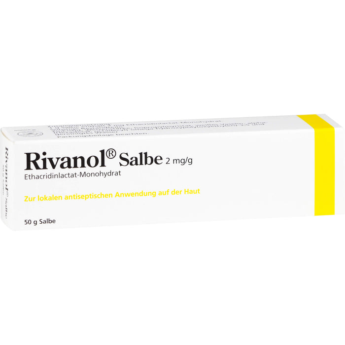 Rivanol Salbe Antiseptikum, 50 g Salbe
