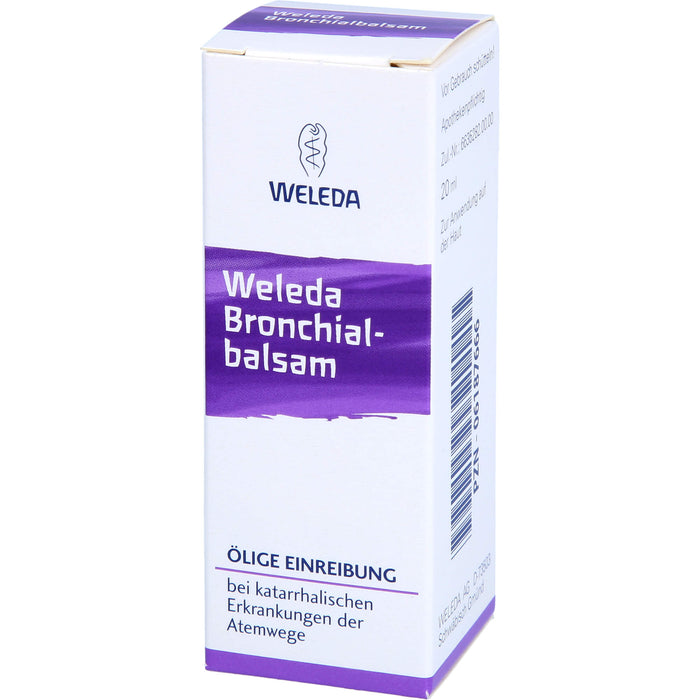 Weleda Bronchialbalsam, 20 ml Einreibung