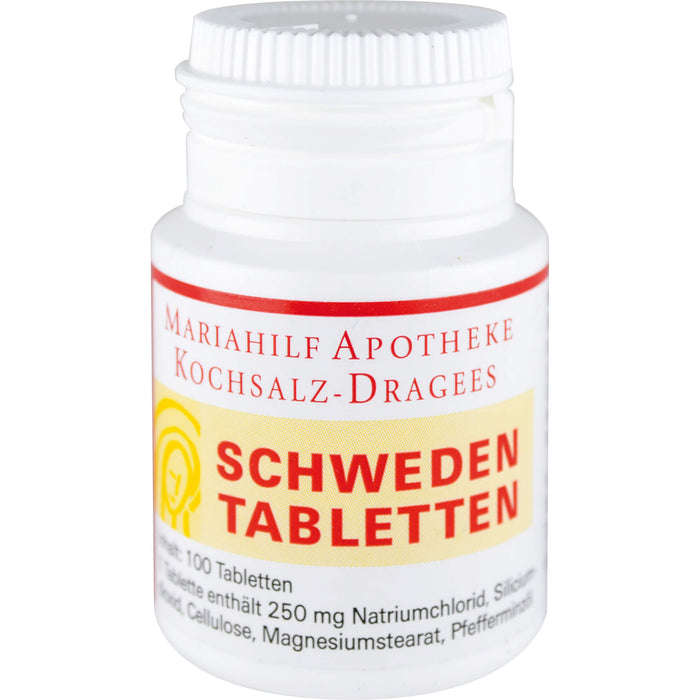 Mariahilf-Apotheke Kochsalz-Tabletten Schwedentabletten, 100 St. Tabletten