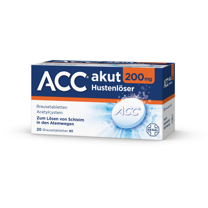 ACC akut 200 mg Hustenlöser Brausetabletten, 20 St. Tabletten