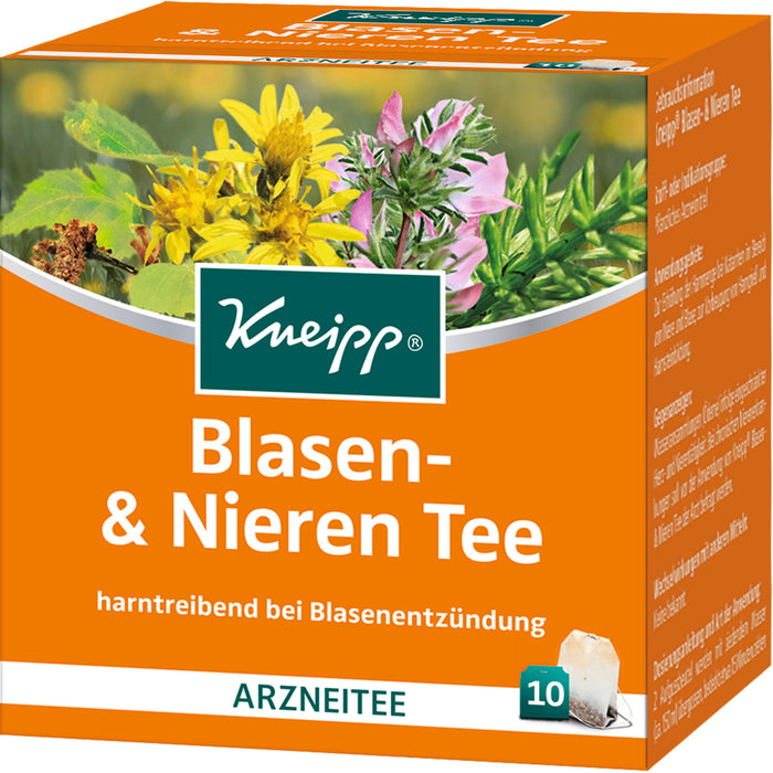 Kneipp Blasen- & Nieren-Tee Aufgussbeutel, 10 St. Filterbeutel