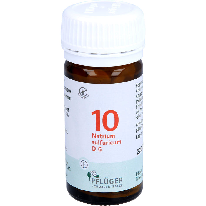 Biochemie Nr.10 Natrium sulfuricum D6 Pflüger Tbl., 100 St TAB
