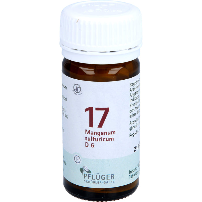 PFLÜGER Biochemie 17 Manganum sulfuricum D 6 Tabletten, 100 St. Tabletten