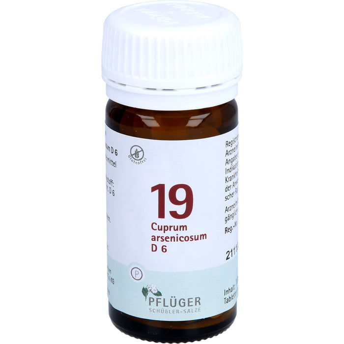 PFLÜGER Biochemie 19 Cuprum arsenicosum D6 Tabletten, 100 St. Tabletten