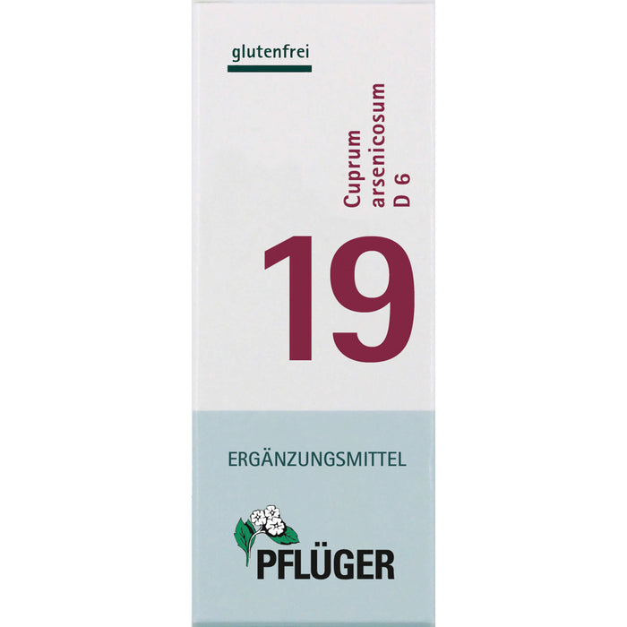 PFLÜGER Biochemie 19 Cuprum arsenicum D6 Tabletten, 400 St. Tabletten