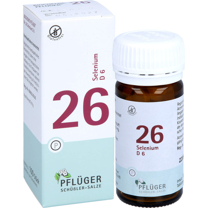 PFLÜGER Biochemie 26 Selenium D6 Tabletten, 100 St. Tabletten