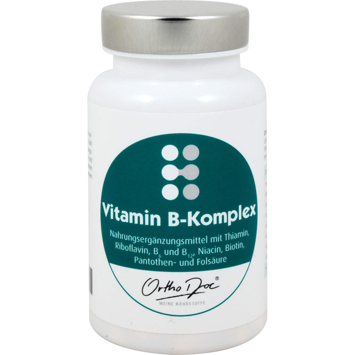 Ortho Doc Vitamin B-Komplex Kapseln zur Nahrungsergänzung, 60 St. Kapseln