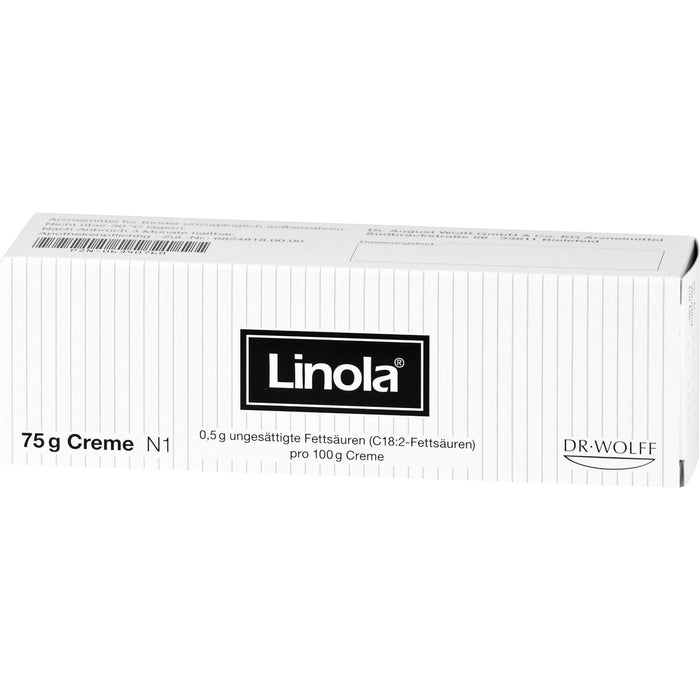 DR. WOLFF Linola Creme bei akuten und subakuten Kontaktekzemen, 75 g Creme