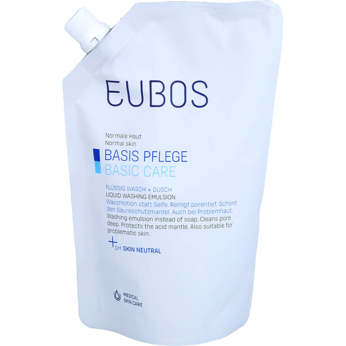Eubos flüssig Blau Nachfüllbeutel, 400 ml Lösung