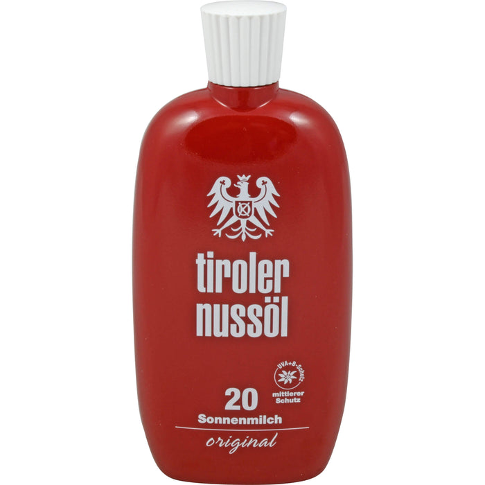 Tiroler Nussöl original Sonnenmilch wasserfest LSF 20, 150 ml Creme
