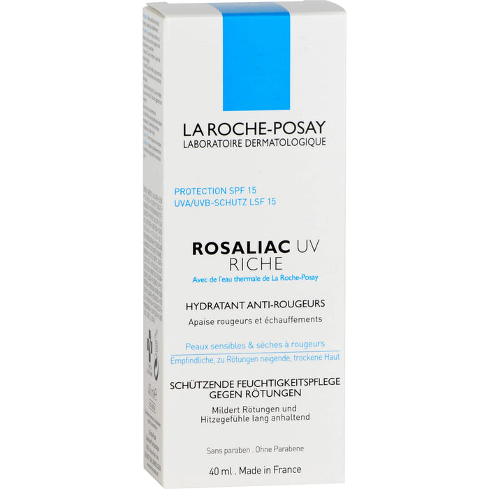 La Roche-Posay Rosaliac UV riche Feuchtigkeitspflege, 40 ml Creme