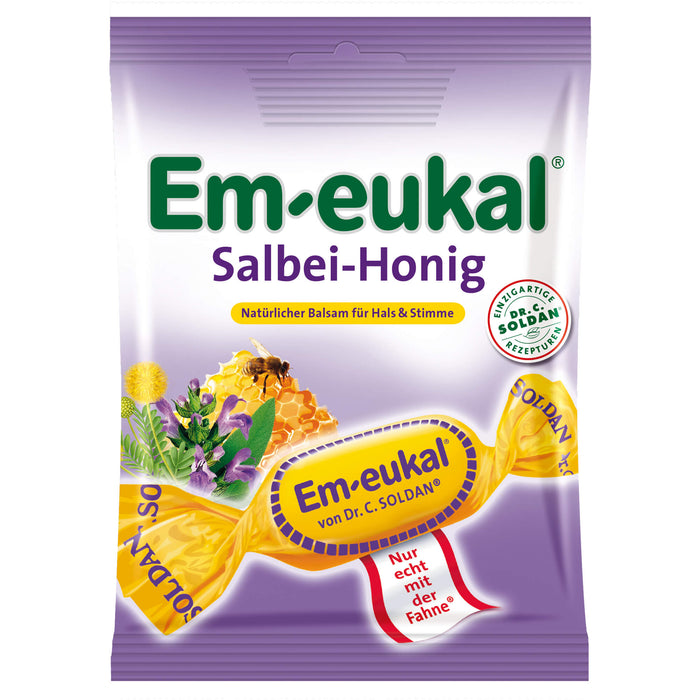 Em-eukal Salbei-Honig Bonbons, 75 g Bonbons